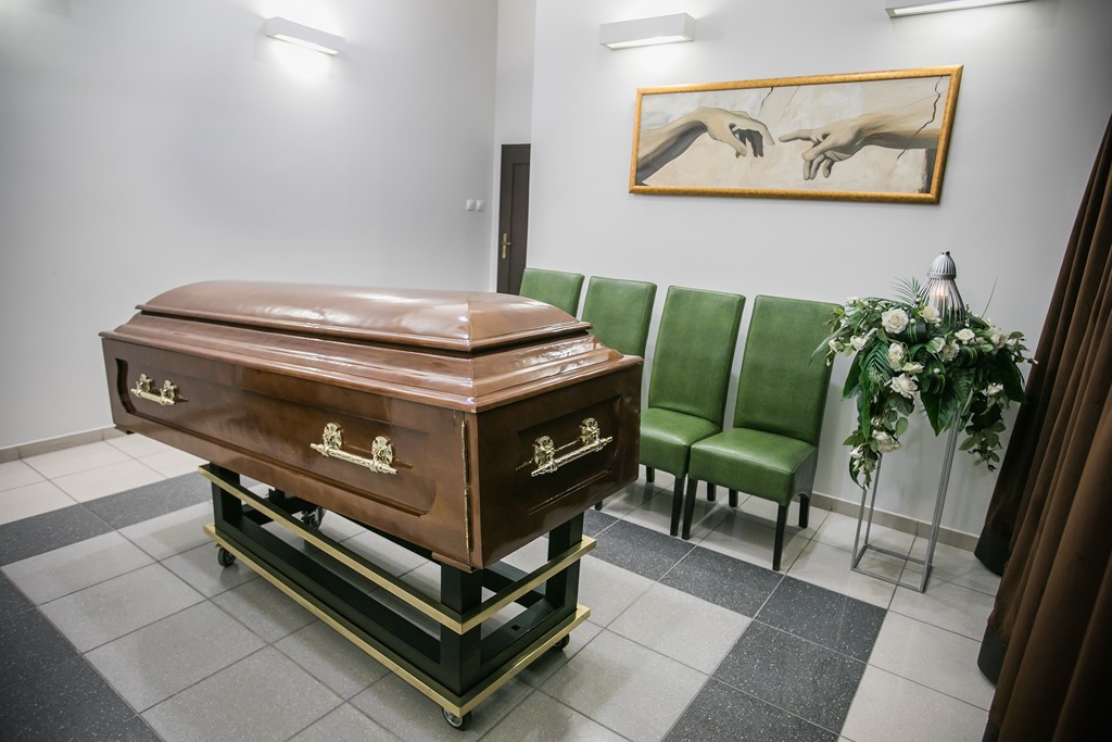 Sala identyfikacji w krematorium